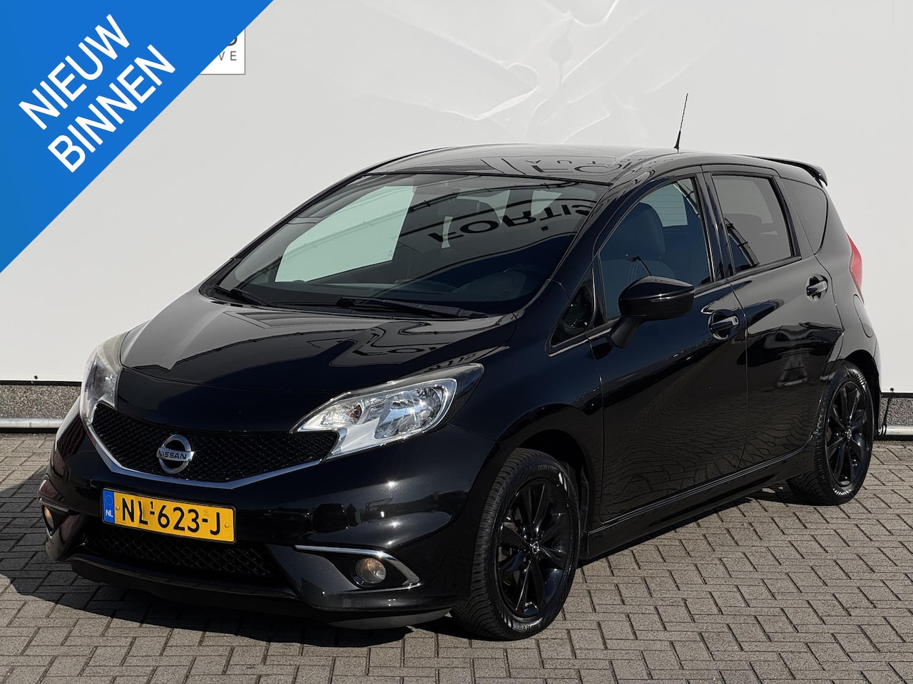 Nissan Note - 1.2 Black Edition NL-AUTO | AIRCO | NAVI | GOED ONDERHOUDEN - AutoWereld.nl