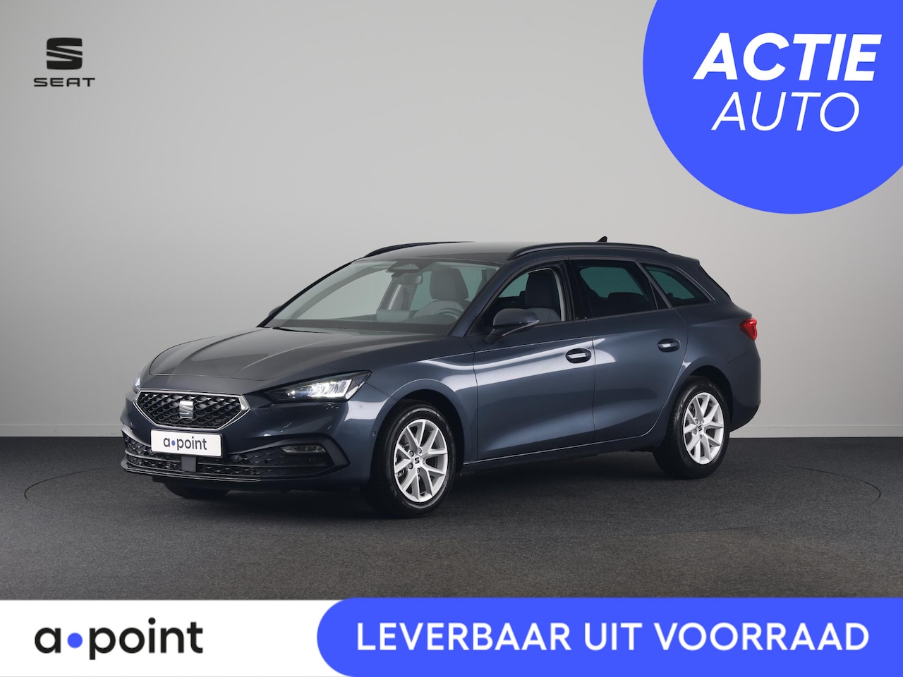 SEAT Leon Sportstourer - 1.5 eTSI Style Business Intense | Technology Pack | Verwarmbare Voorstoelen + Stuurwiel | - AutoWereld.nl
