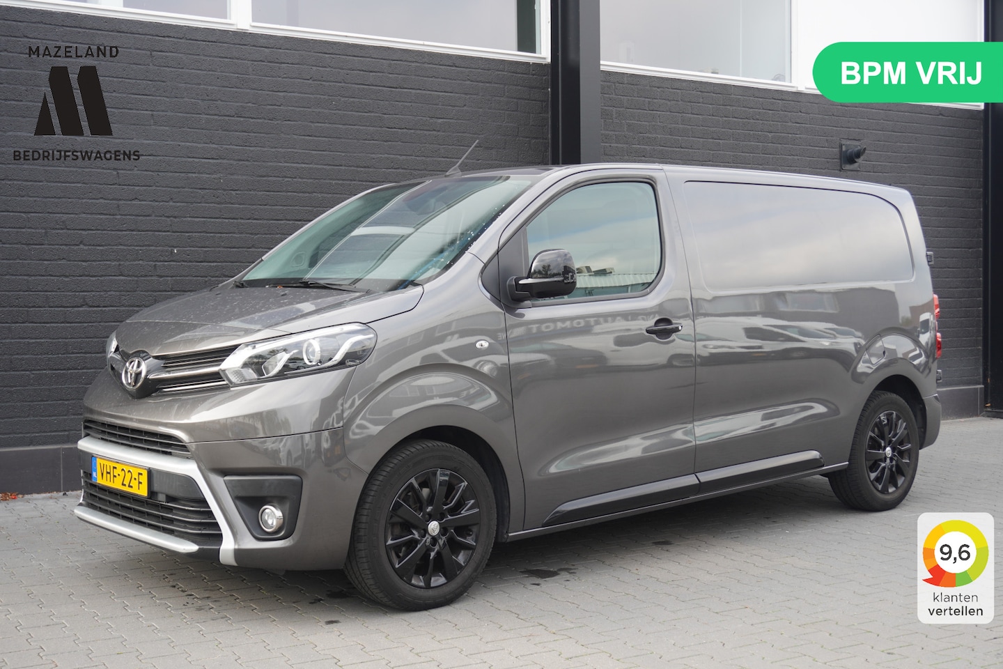 Toyota ProAce Worker - 2.0 Black Line 177PK Automaat EURO 6 - A/C Climate - Navi - Cruise - €15.900,- Excl. - AutoWereld.nl