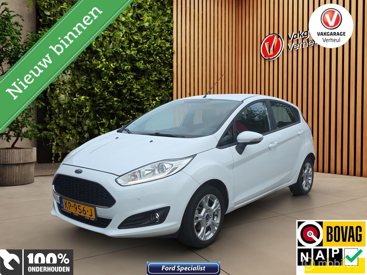 Ford Fiesta - 1.0 Style Ultimate ✅Cruise ✅Navi ✅Sensoren ✅NAP - AutoWereld.nl