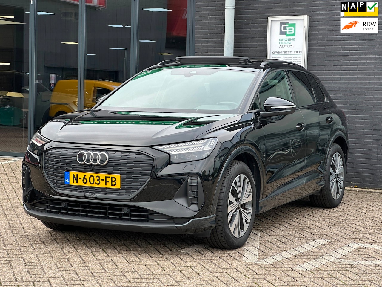 Audi Q4 e-tron - 40 Launch edition Advanced Plus 77 kWh/PANO-DAK/CAMERA/NL-AUTO NAP!! - AutoWereld.nl