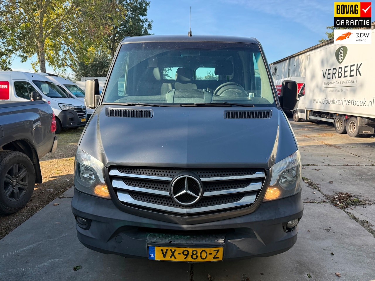 Mercedes-Benz Sprinter - 314 2.2 CDI 325 AUT AC ‘16 GRIJSMET. - AutoWereld.nl