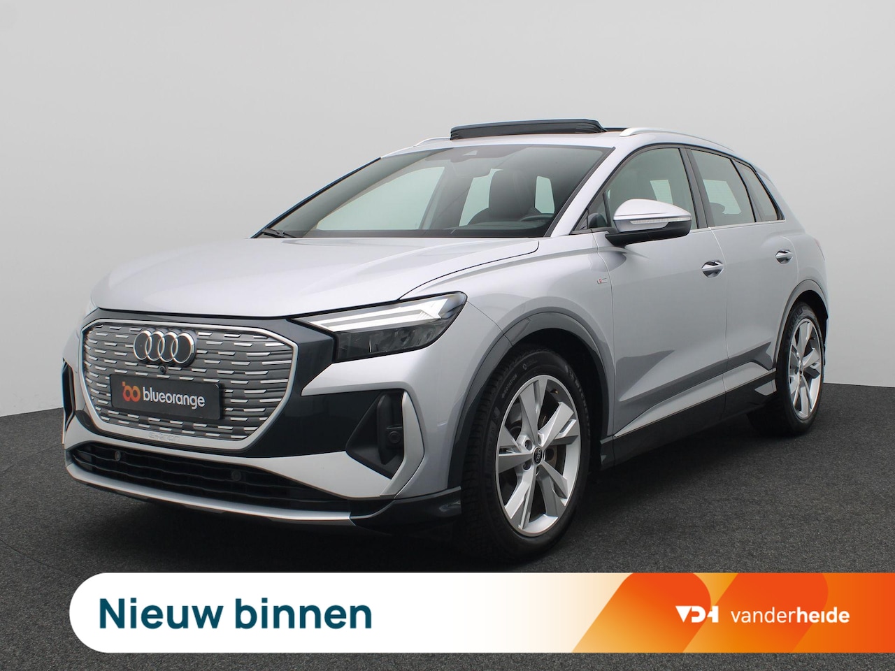 Audi Q4 e-tron - 40 S edition 77 kWh 204PK Aut. Panoramadak, Trekhaak, Elektr. Achterklep, Adaptieve Dempin - AutoWereld.nl