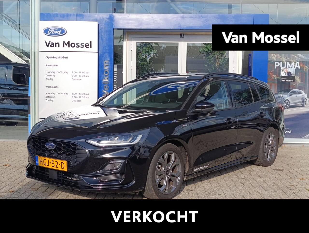 Ford Focus Wagon - 1.0 EcoBoost Hybrid ST Line | Adaptieve Cruise Control | Dodehoeksensoren | Camera - AutoWereld.nl