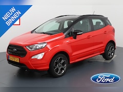 Ford EcoSport - 1.0 EcoBoost ST-Line Black B&O Navigatie Leder Alcantara Parkeersensoren Dealeronderhouden