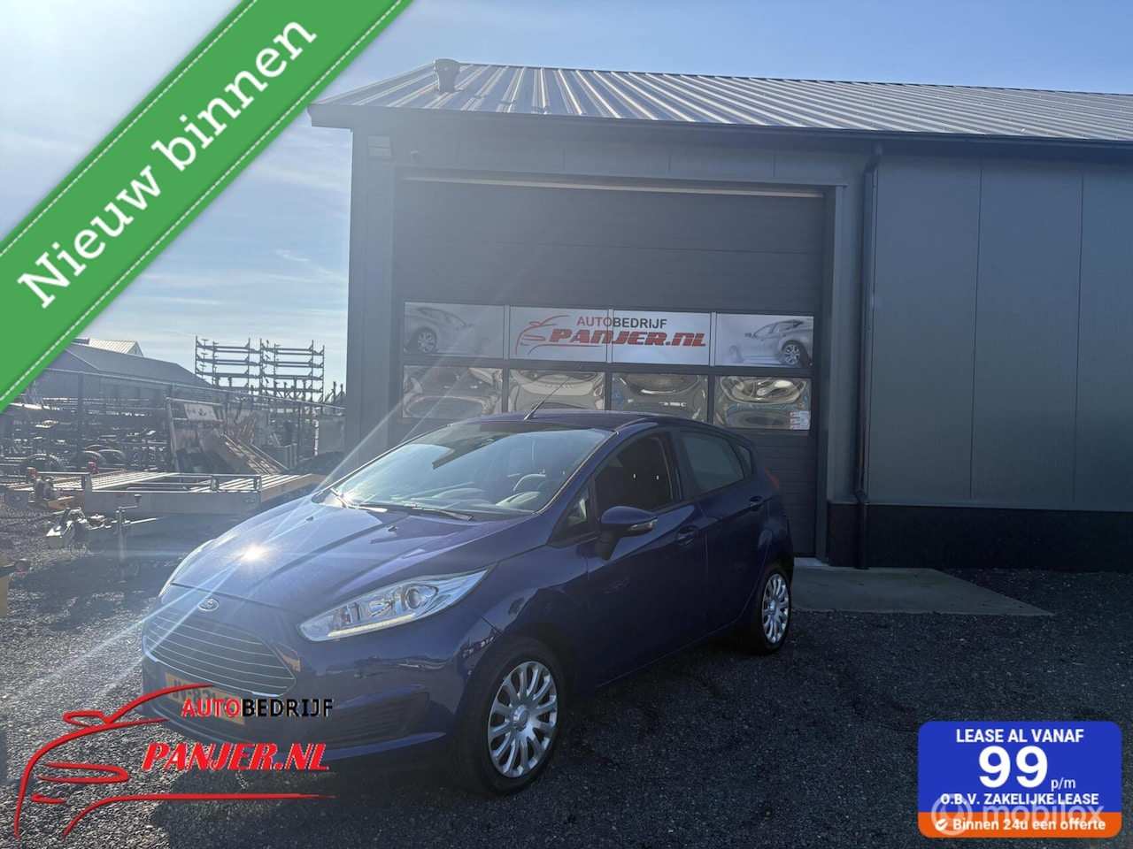 Ford Fiesta - 1.0 Style "ZUINIG+AIRCO+NAVI+WEINIG KILOMETERS" - AutoWereld.nl