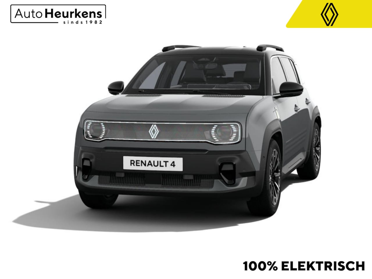 Renault 4 - Iconic 150 pk Comfort Range | €.2.000,- voorraadvoordeel | V2G l Pack Advanced Driving Ass - AutoWereld.nl