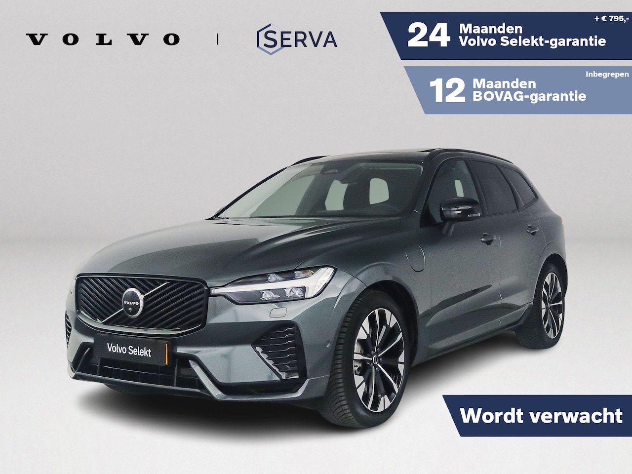Volvo XC60 - T6 Plug-in hybrid AWD Ultra Dark | Panoramadak | 360° camera | Luchtvering | Harman Karon - AutoWereld.nl