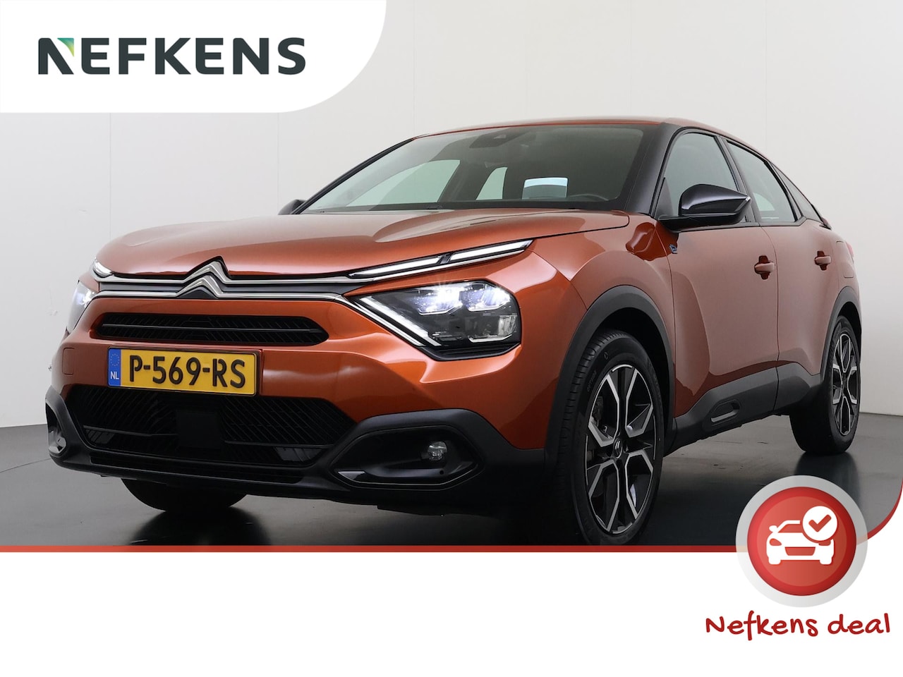 Citroën Ë-C4 - Feel Pack 50 kWh| Navi |Camera |Accu 93% Stoelverw - AutoWereld.nl