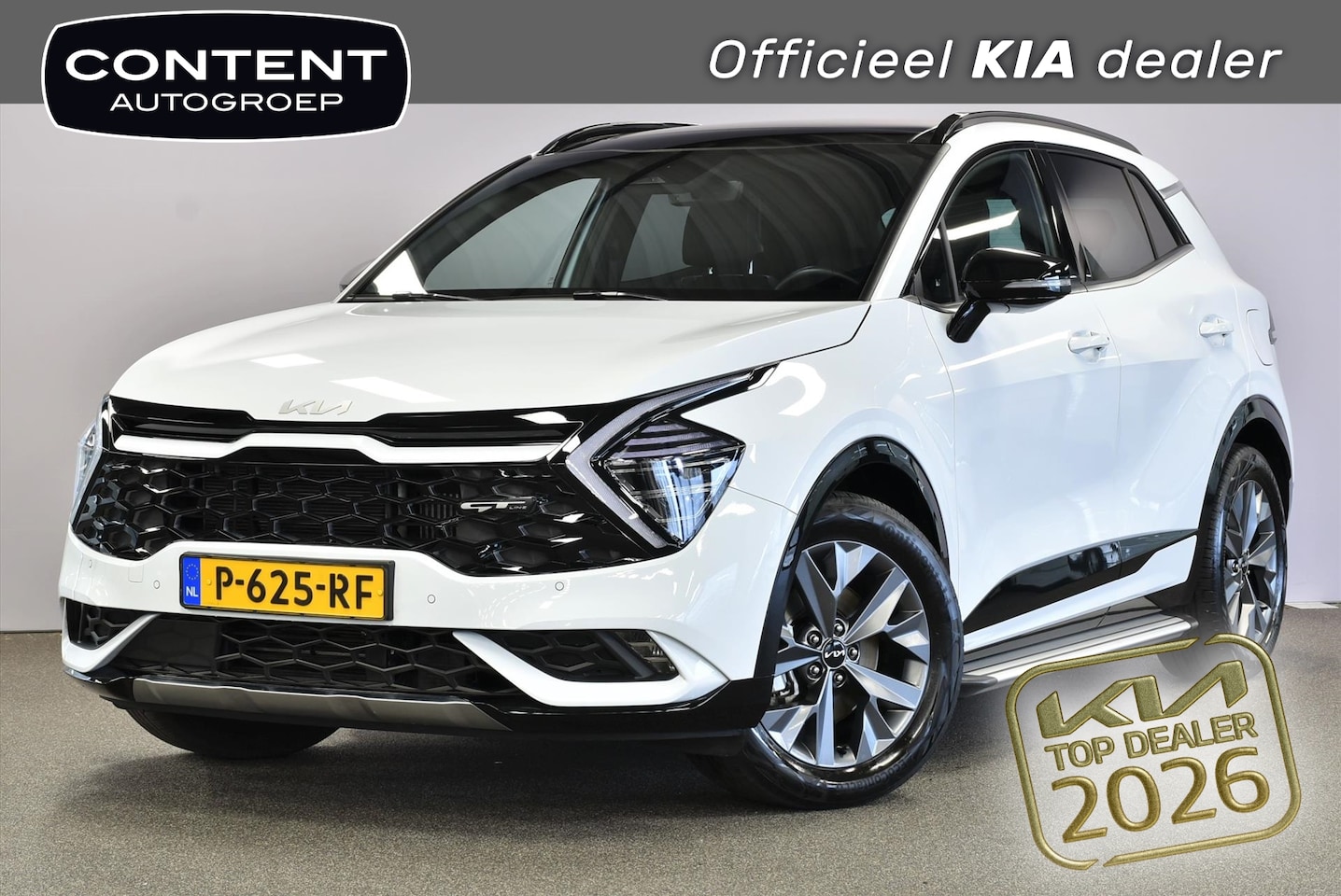 Kia Sportage - 1.6 T-GDi 230pk Hybrid AT6 GT-Line. Weinig km! - AutoWereld.nl