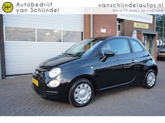 Fiat 500 - 1.0 HYBRID CLUB ORIGINEEL NEDERLANDS ZWARTE HEMEL AIRCO CRUISECONTROL BLUETOOTH USB ELECTR
