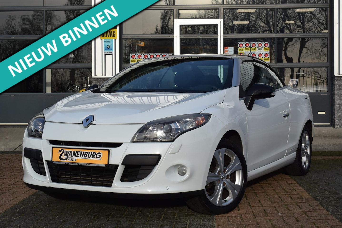 Renault Mégane coupé cabriolet - 1.4 TCE Privilège Navi Airco Leder km 98.500!! - AutoWereld.nl
