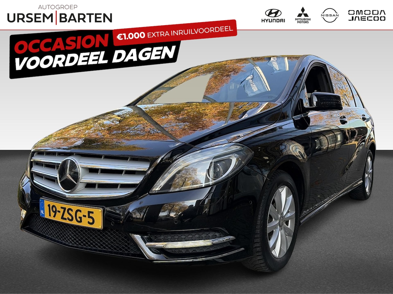Mercedes-Benz B-klasse - 200 Ambition | Trekhaak | Airco | Audio-navigatie full map + hard disk | Cruise control - AutoWereld.nl