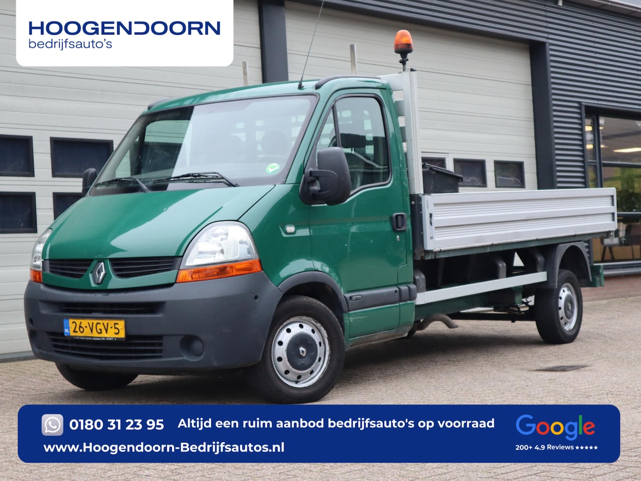 Renault Master - T35 2.5 dCi 101pk Pritsche Open laadbak - Trekhaak - AutoWereld.nl