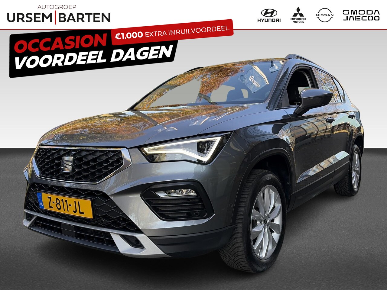 SEAT Ateca - 1.5 TSI Style Business Intense | Achteruitrijcamera | Airco (automatisch) | Apple Carplay/ - AutoWereld.nl