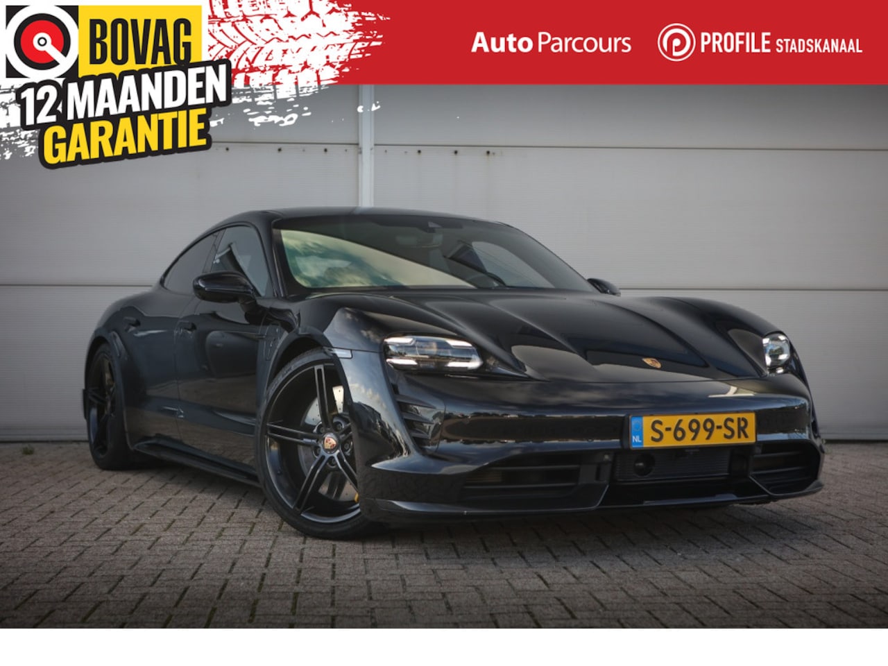 Porsche Taycan - Turbo S 761PK | TECHART | PCCB | Carbon | Sport Chrono | Matrix LED | ACC | SOH 85,47% | B - AutoWereld.nl