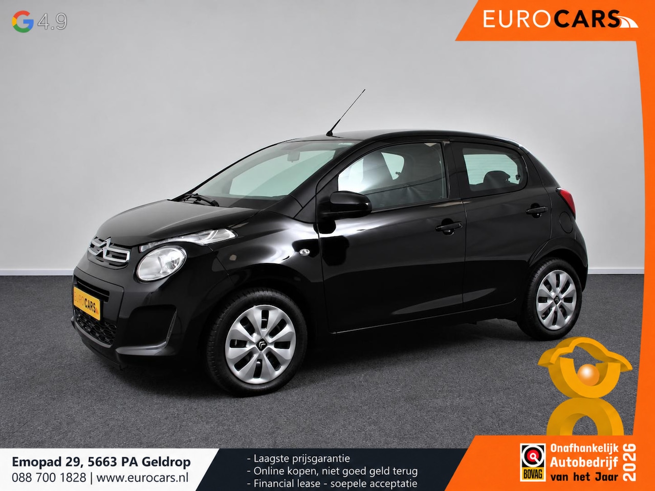 Citroën C1 - 1.0 VTi Feel Airco Bluetooth Led DAB 5 deurs - AutoWereld.nl