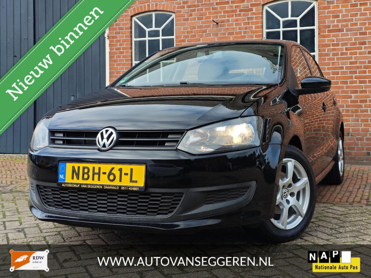 Volkswagen Polo - 1.2 - Garantie / APK / Airco / Elek. ramen - AutoWereld.nl