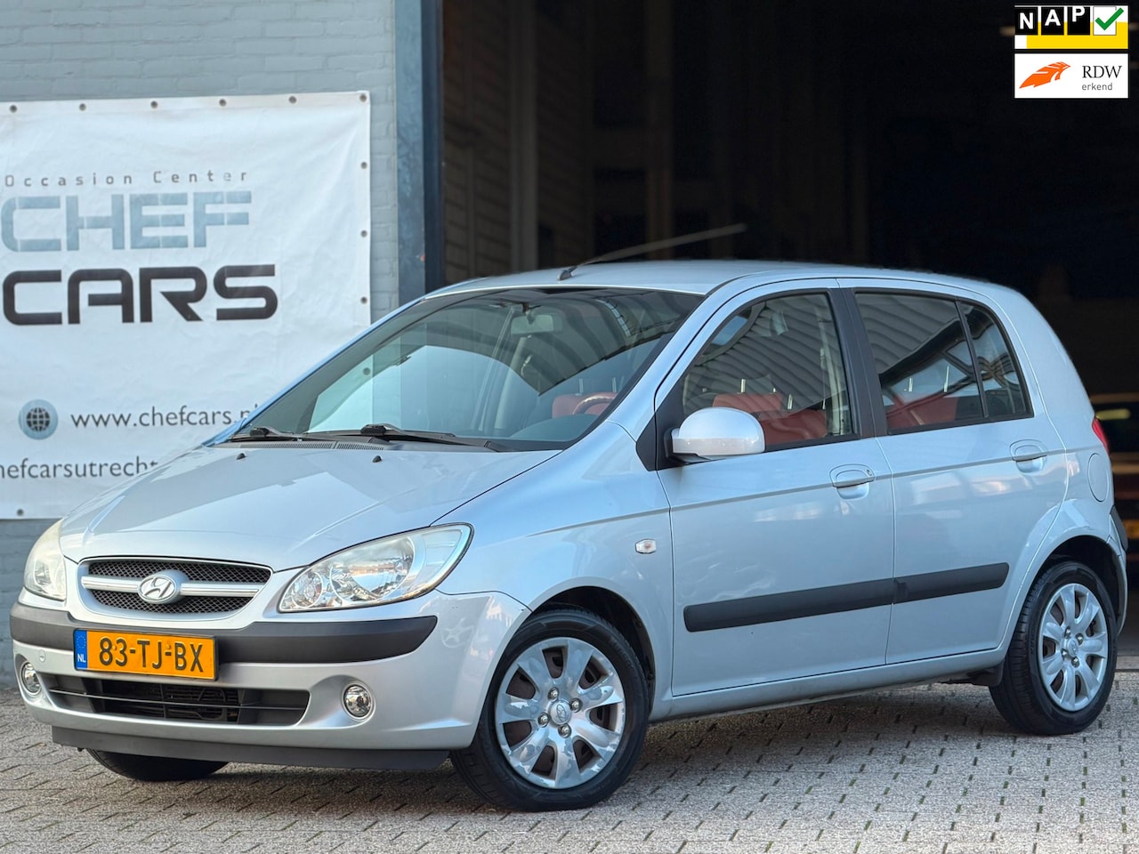 Hyundai Getz - 1.4i|NAP|AIRCO|5D|2EIGENAAR|DISTRIBVV|DEALEROH! - AutoWereld.nl