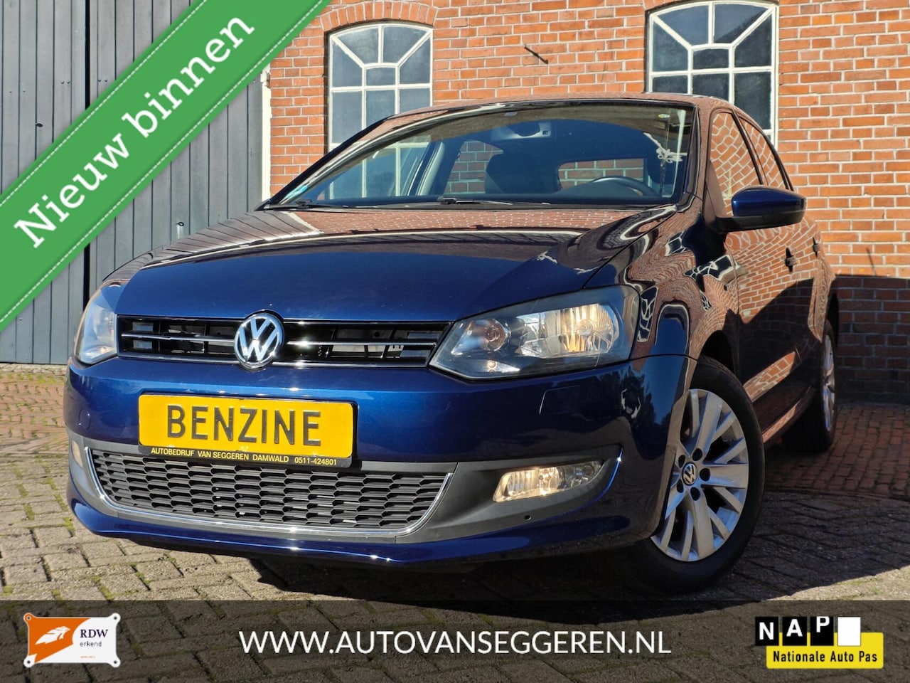 Volkswagen Polo - 1.2 Life - Garantie / Cruise / Clima / Stoelv. - AutoWereld.nl