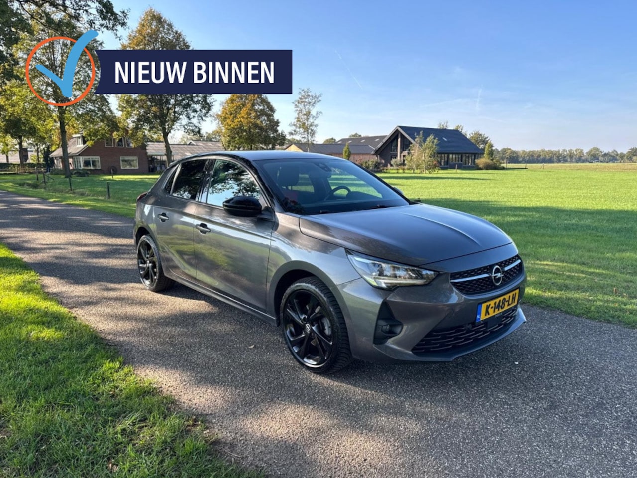 Opel Corsa - 1.2 GS Line | Apple CarPlay | Cruise Control | Half Leder | Lichtmetalen Velgen | - AutoWereld.nl