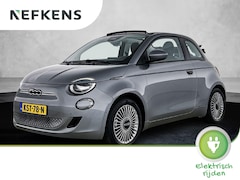 Fiat 500 C - 42 kWh 118pk Icon | Apple Carplay/Android Auto | Dodehoekdetectie | Camera | Stoelverwarmi