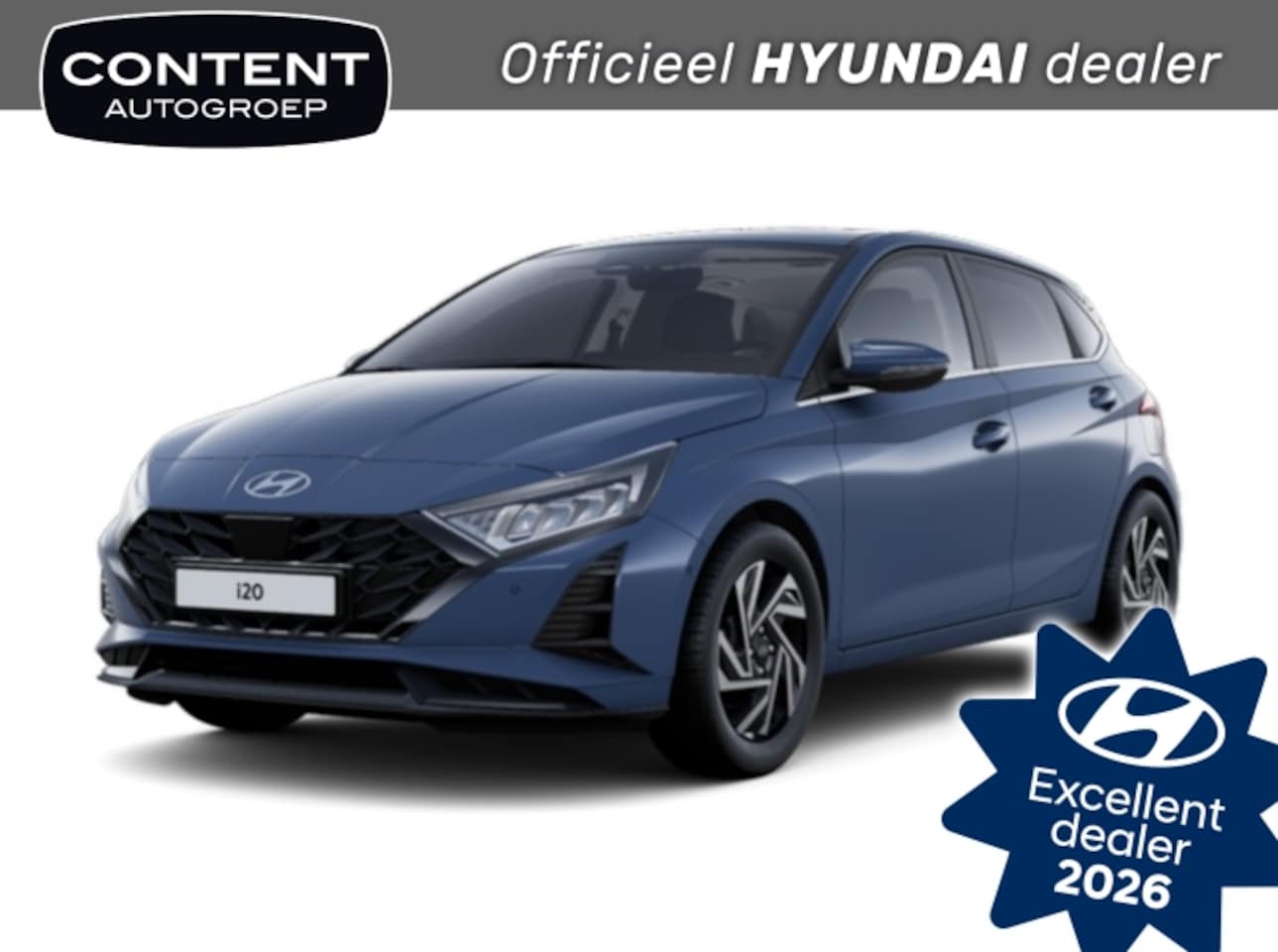 Hyundai i20 - 1.0 T-GDI Premium 1.0 T-GDI 90pk Premium - AutoWereld.nl