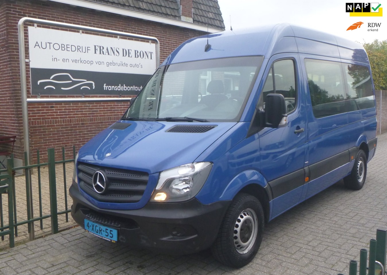 Mercedes-Benz Sprinter - 213 2.2 CDI 366 HD AIRCO SCHUIFDEUR 9 PERSOONS € 9250 ex btw - AutoWereld.nl