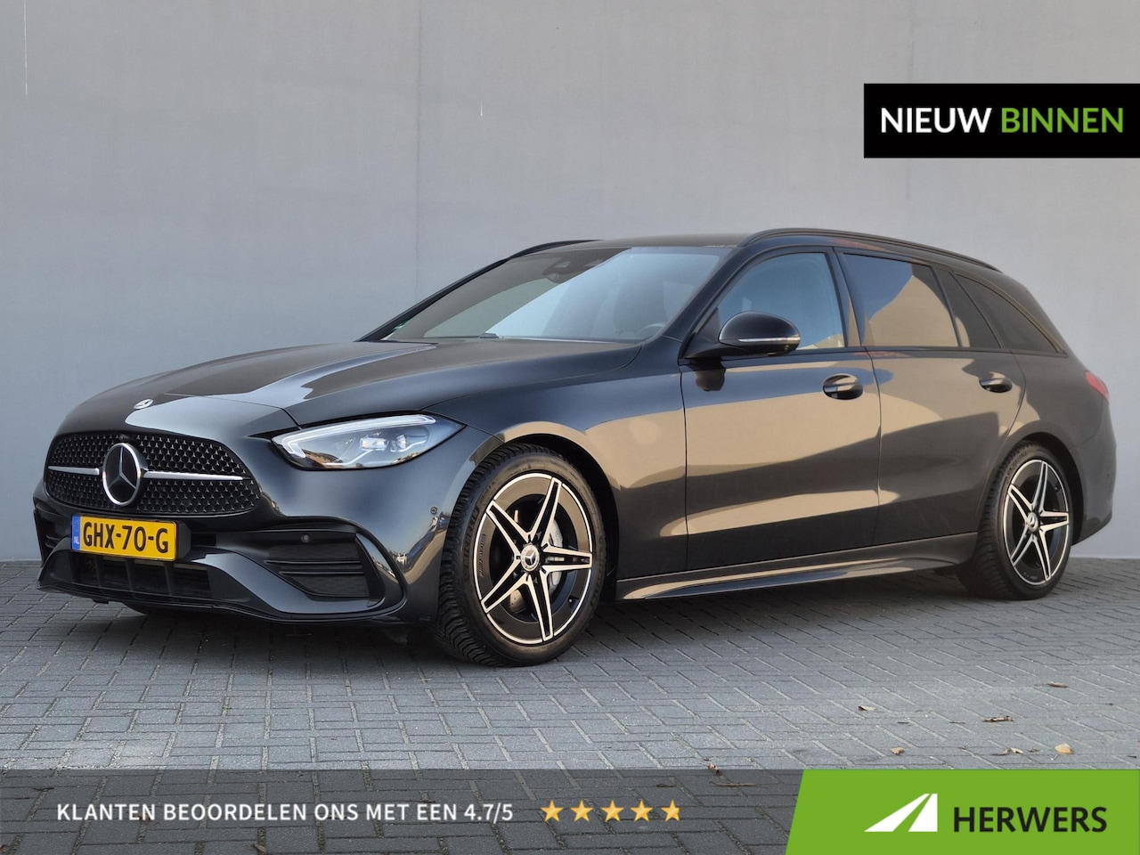 Mercedes-Benz C-klasse Estate - 180 AMG Line / Trekgewicht 1.800 kg / All season banden / Burmester Audio Systeem / Elektr - AutoWereld.nl