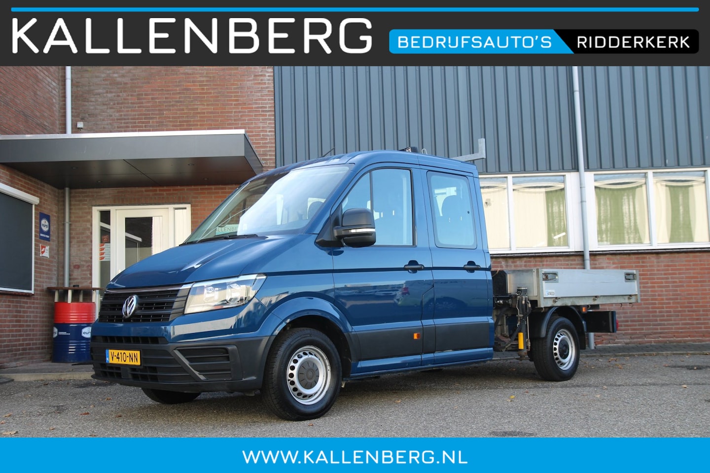 Volkswagen Crafter - 35 2.0 TDI Pickup / DC / HIAB Kraan / Trekhaak / 6 persoons - AutoWereld.nl