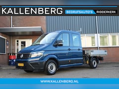 Volkswagen Crafter - 35 2.0 TDI Pickup / DC / HIAB Kraan / Trekhaak / 6 persoons