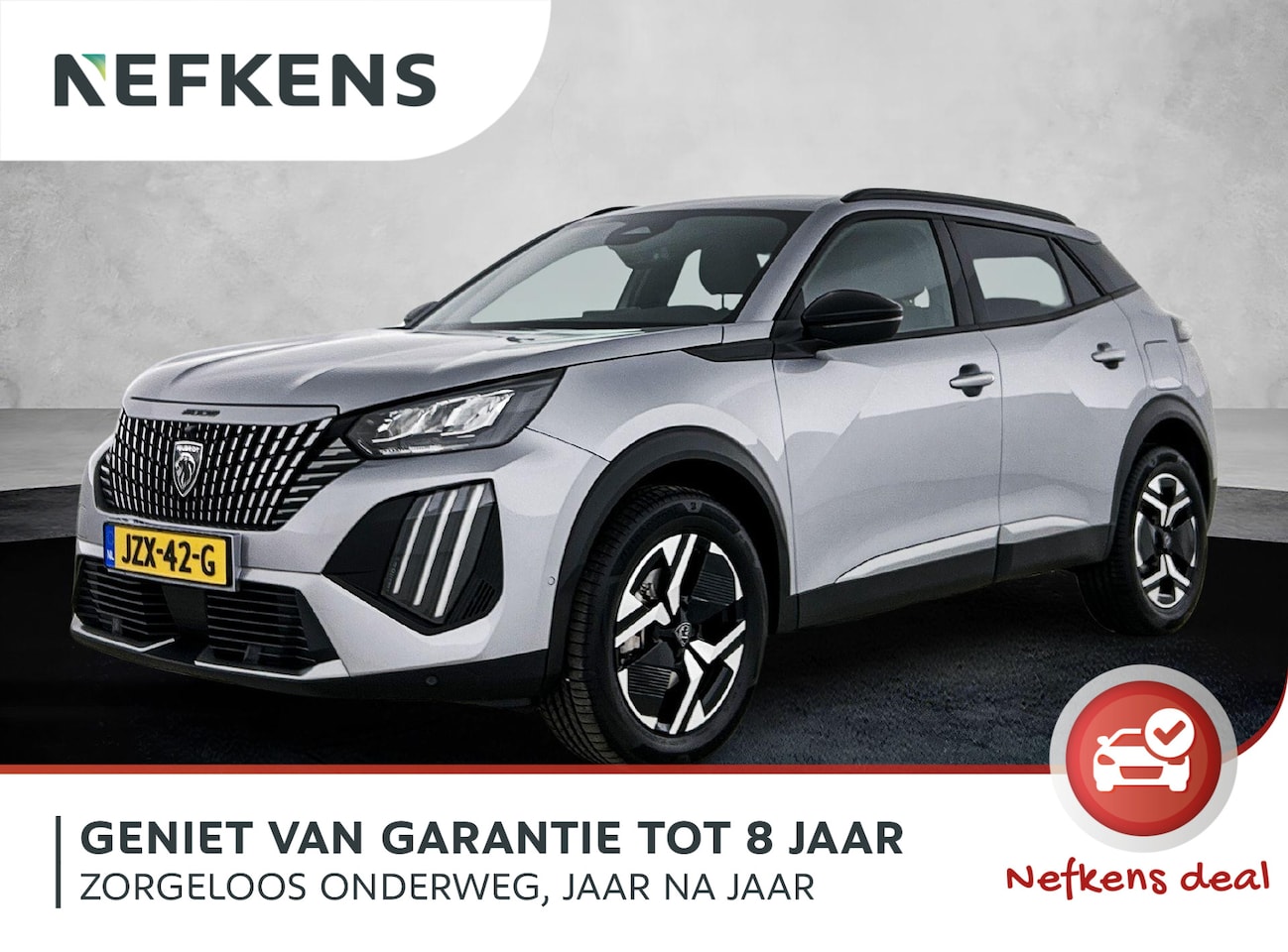 Peugeot 2008 - 1.2 Hybrid 145pk Allure Automaat | Tot 8 Jaar Garantie | Dakrails | Adaptieve Cruise Contr - AutoWereld.nl