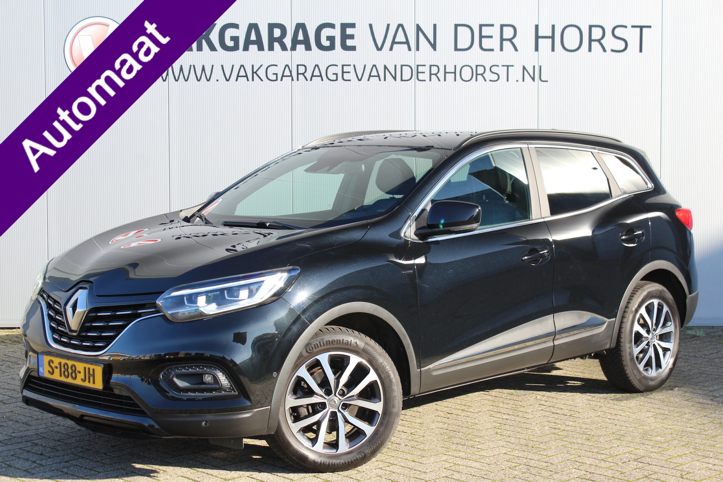 Renault Kadjar - 1.3-140pk TCe Black Edition AUTOMAAT ! Zeer nette en luxe Renault Kadjar, slechts 103389 K - AutoWereld.nl