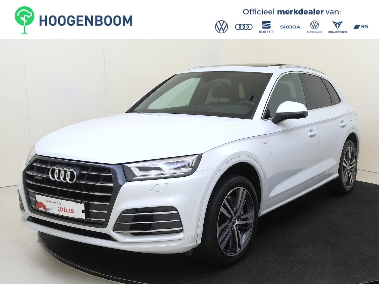 Audi Q5 - 55 TFSI e quattro Competition | SoH 100% | Panoramadak | Cruise control | Keyless |  Stoel - AutoWereld.nl