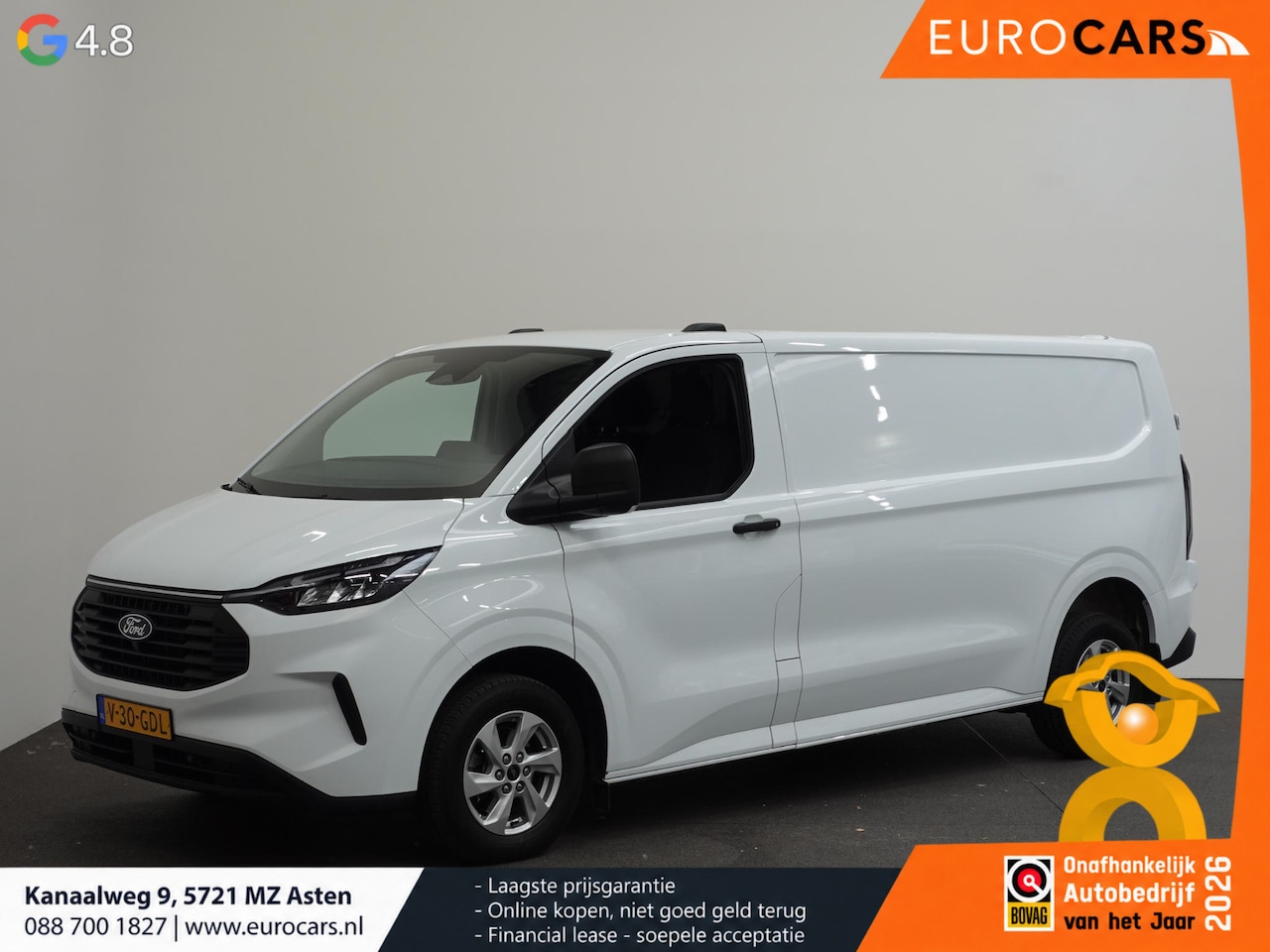 Ford Transit Custom - Automaat L2H1 Trend Nieuw Model Airco Navigatie Cruise control Parkeerhulp Parkeercamera - AutoWereld.nl