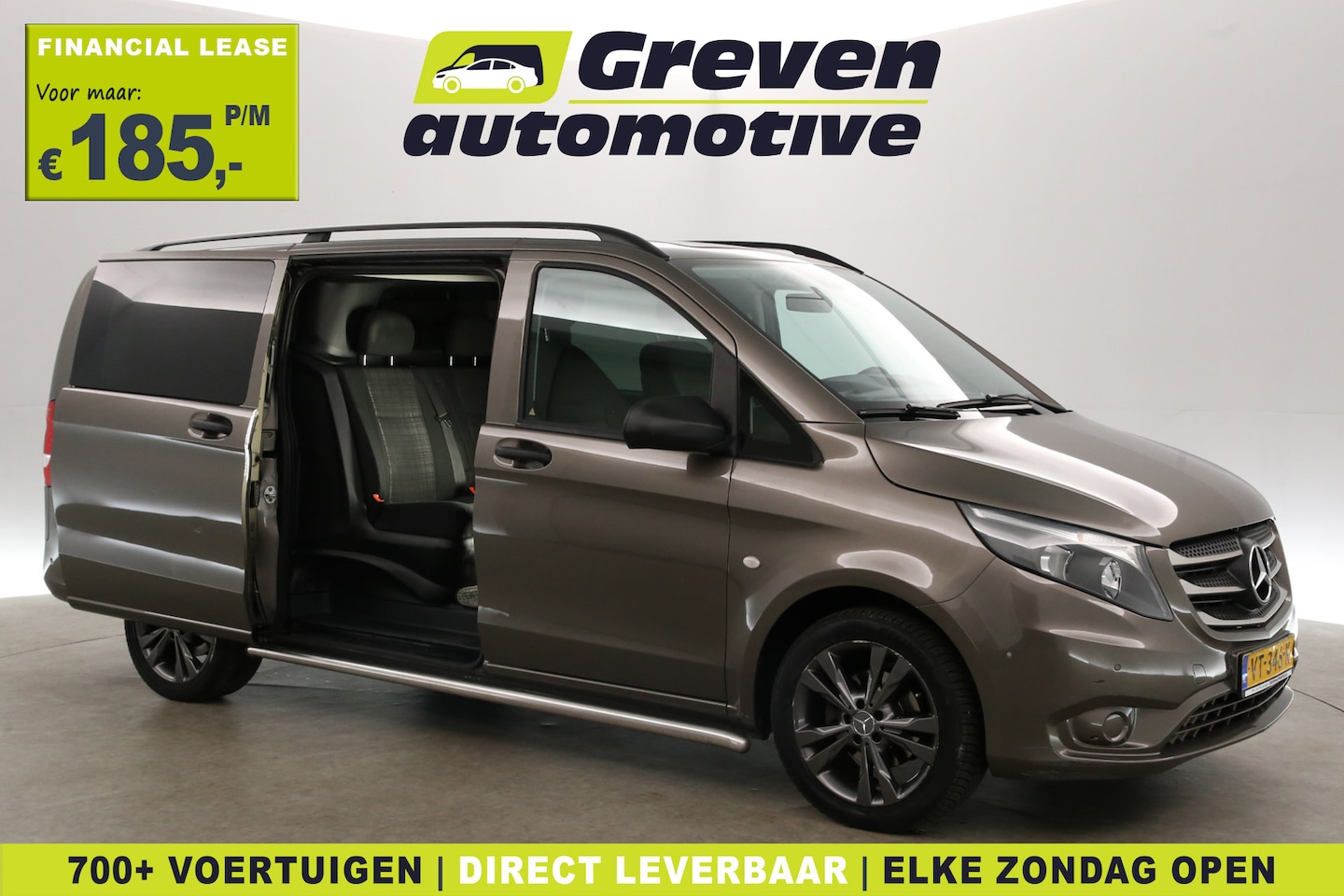Mercedes-Benz Vito - 114 CDI Lang | Automaat | Dubbele Cabine | Clima | Camera | Cruise | Navi | Trekhaak - AutoWereld.nl