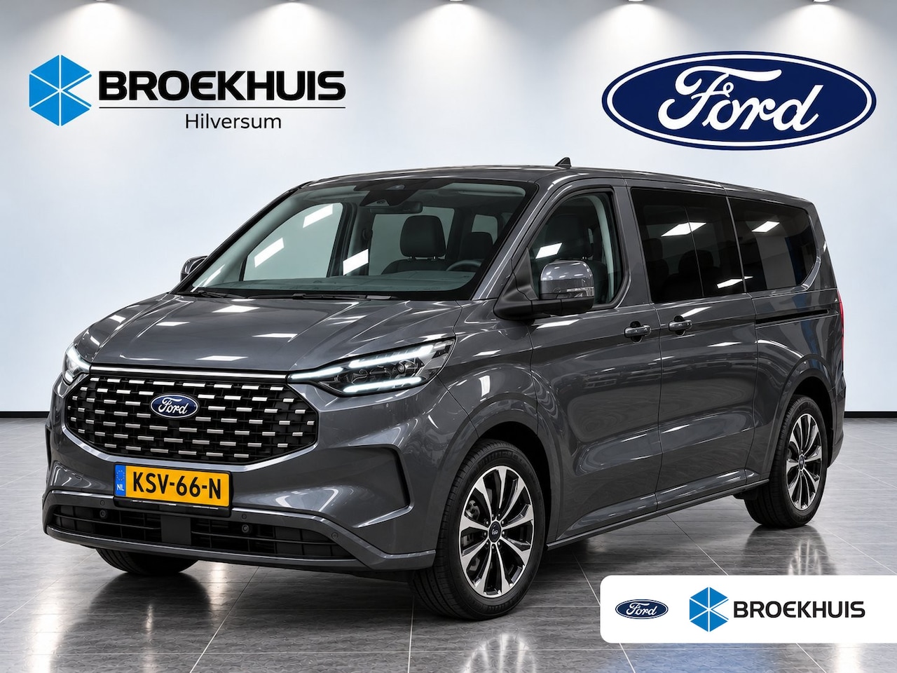 Ford Transit Custom Tourneo - 340 2.5 PHEV L2H1 Titanium X 233pk | Elekt. schuifdeuren | Elekt. Trekhaak | B&O Audio | 5 - AutoWereld.nl