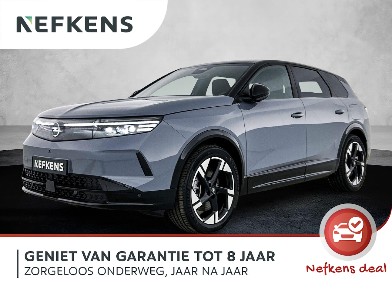 Opel Grandland Electric - 213pk Ultimate 73 kWh Automaat | Tot 8 Jaar Garantie | Elektrisch Verstelb. Bestuurderssto - AutoWereld.nl
