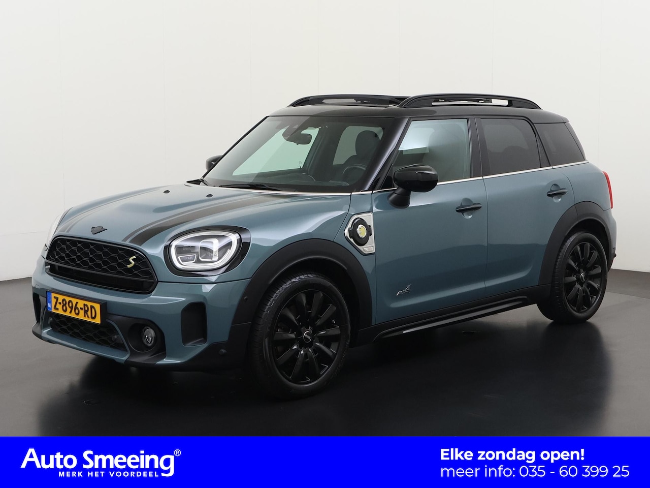 MINI Countryman - 1.5 Cooper S E ALL4 PHEV MINI Yours | Panoramadak | ACC | Trekhaak | Head-Up | Zondag Open - AutoWereld.nl