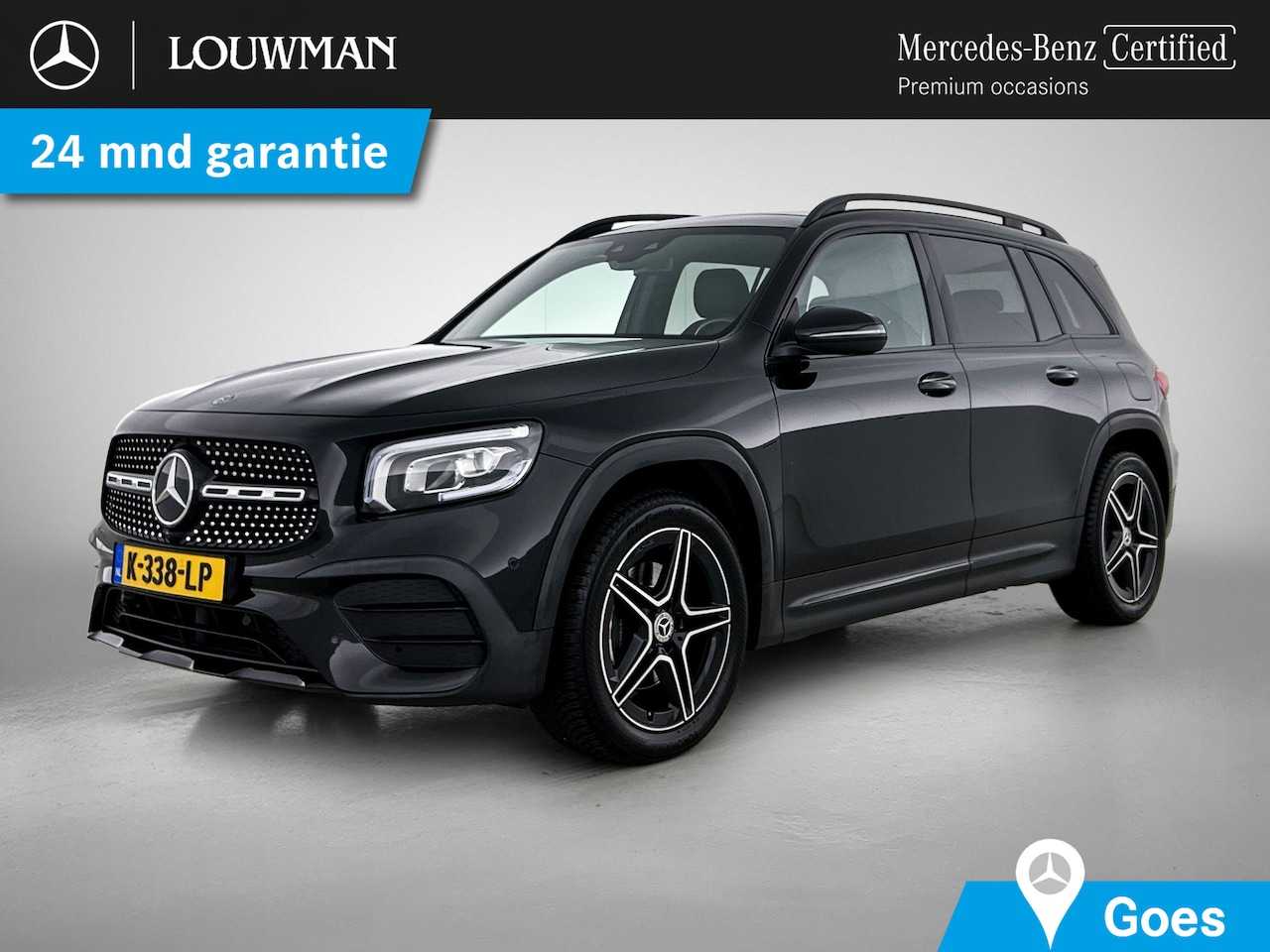 Mercedes-Benz GLB - 180 Business Solution AMG | Panoramadak | Sfeerverlichting | Cruise Control | Inclusief 24 - AutoWereld.nl