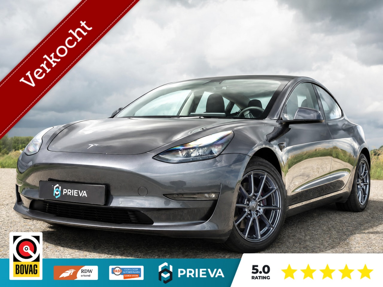 Tesla Model 3 - Standard RWD Plus 60 kWh - AutoWereld.nl