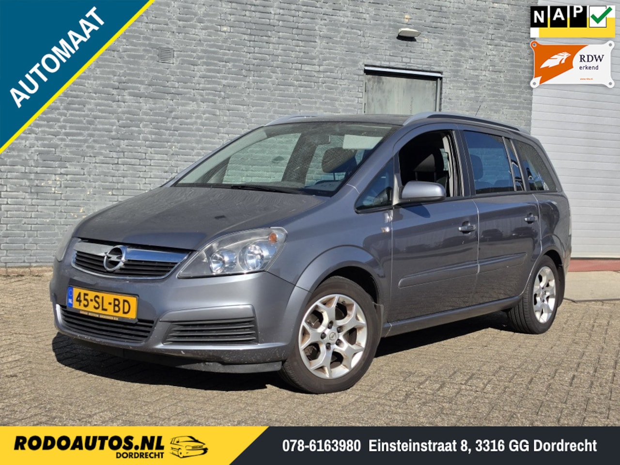Opel Zafira - 2.2 Enjoy 7-Pers. Automaat Nw APK ✅ - AutoWereld.nl