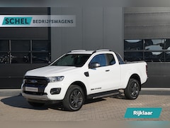 Ford Ranger - 2.0 EcoBlue Wildtrak Supercab 213pk - 3.5t Trekhaak - Keyless - Stoelverwarming - Carplay