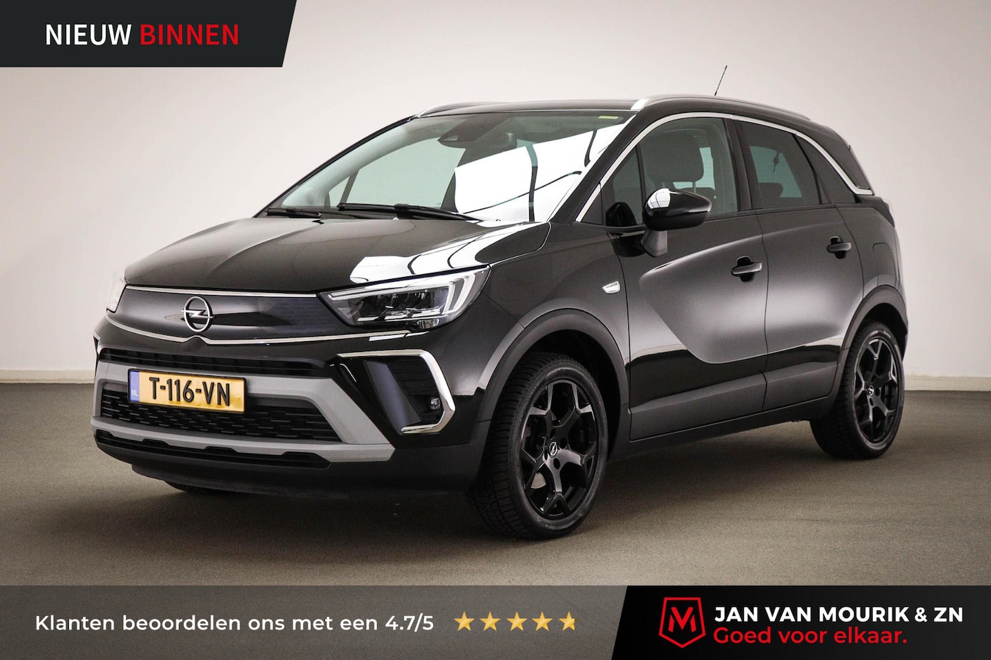 Opel Crossland - 1.2 Turbo Elegance | PANORAMADAK | STUURVERWARMING | DAB | APPLE | CAMERA - AutoWereld.nl