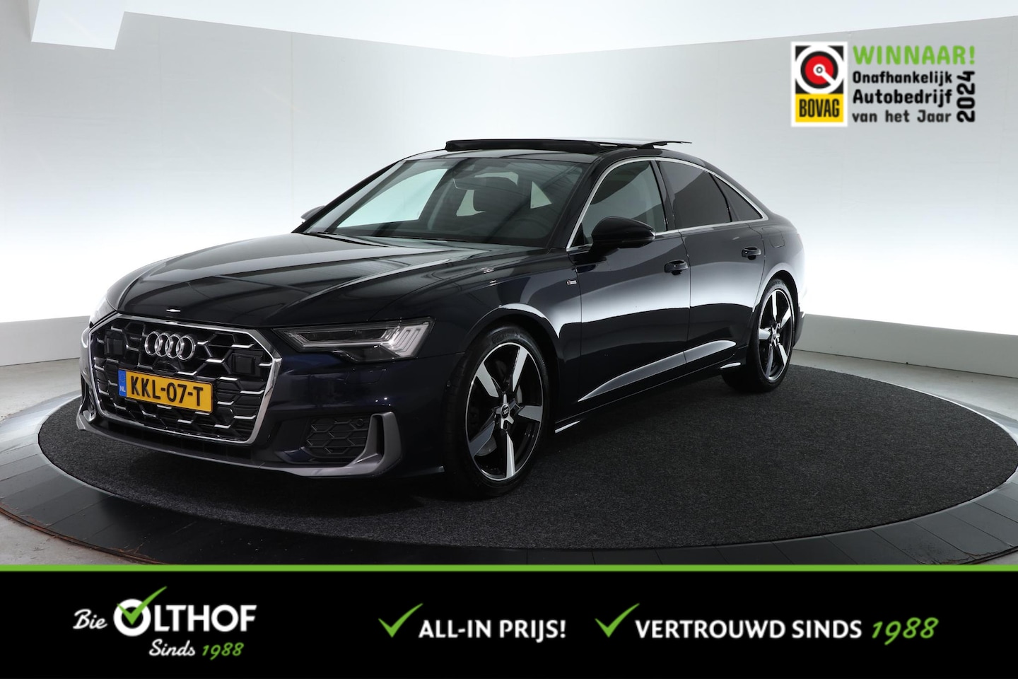 Audi A6 Limousine - 50 TFSI e quattro S edition | ALL-IN PRIJS | SCHUIF-KANTEL | HUD | - AutoWereld.nl