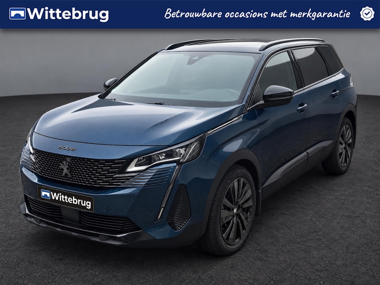 Peugeot 5008 - 1.2 Hybrid 136PK GT Leder | Trekhaak | Stoelverwarming | Apple Carplay | Camera | - AutoWereld.nl