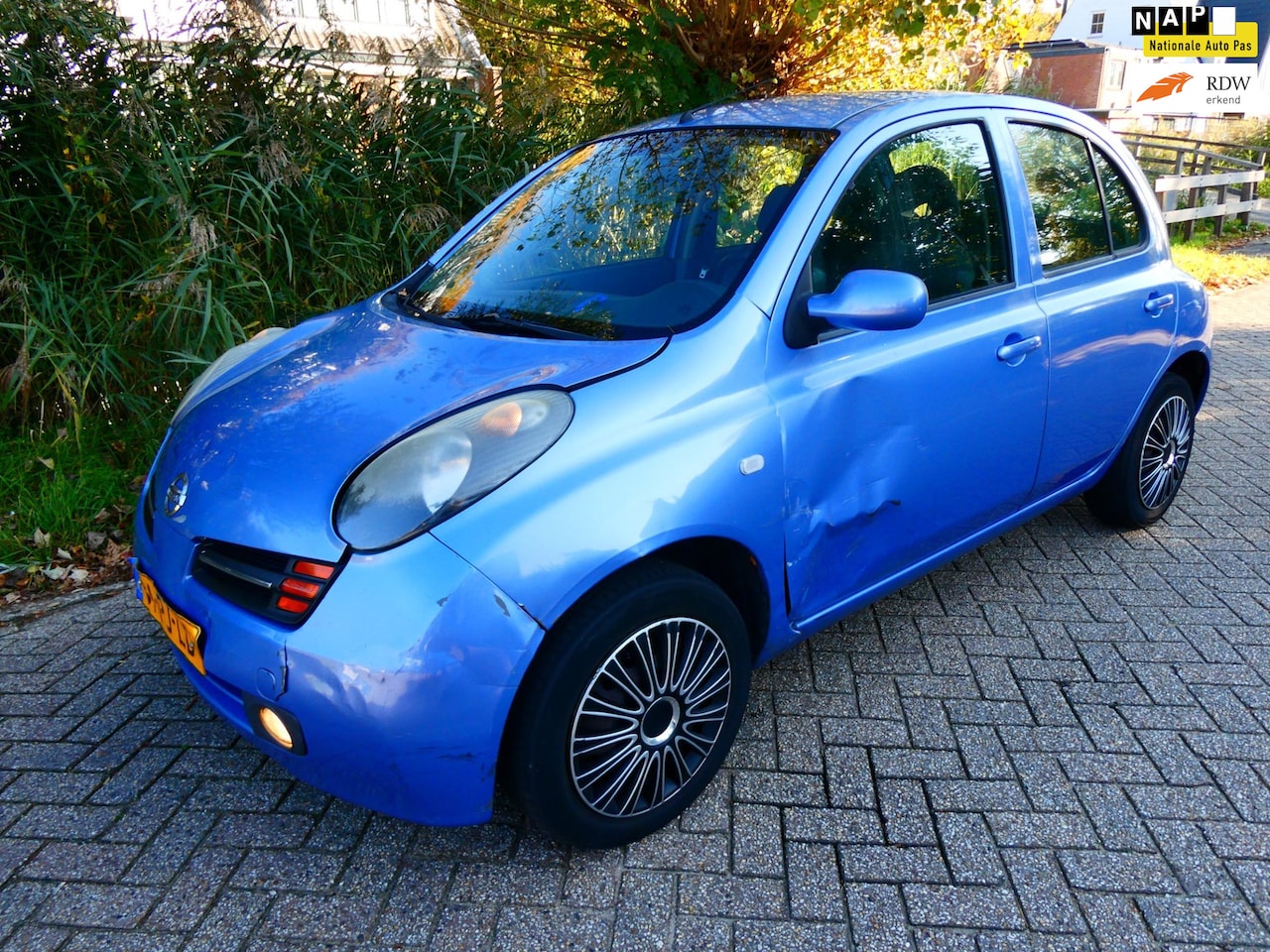 Nissan Micra - 1.2 Visia 80pk 5-DEURS Airco EXPORT INRUILKOOPJE ZO MEE - AutoWereld.nl