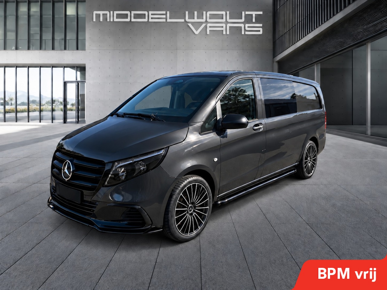 Mercedes-Benz Vito - 119 CDI L3 DC AMG Ed./2.5T trekhaak/Carplay/Leder/cruise - AutoWereld.nl