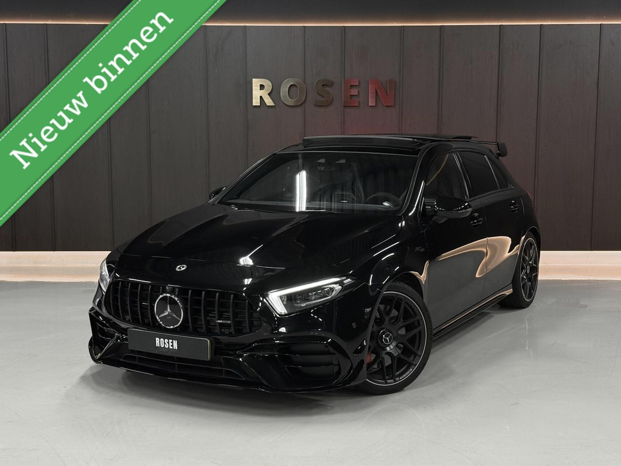 Mercedes-Benz A-klasse - AMG 45 S 4MATIC+|PANO|DEALER|SCHAAL|360|MEMORY|SFEER|ACC - AutoWereld.nl