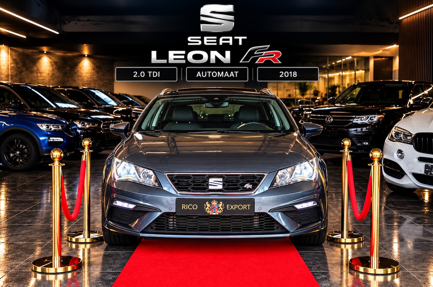 SEAT Leon ST - FR 2.0TDI AUTOMAAT 2018! - AutoWereld.nl